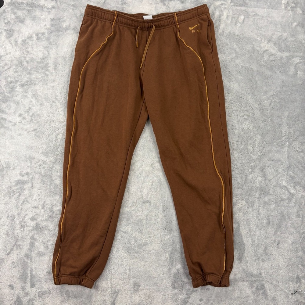 Nike Air Standard Fit Mid Rise Oversized Sweatpants Womens Size XL DQ6563-259